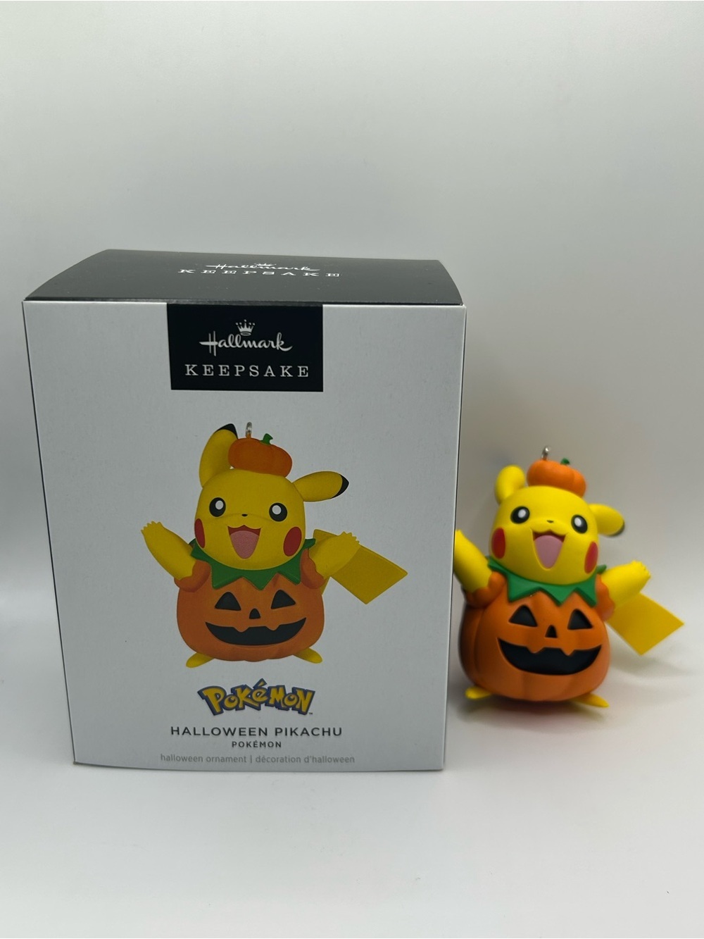 NWT Pikachu Halloween Pumpkin Hallmark Ornament - Picture 4 of 6